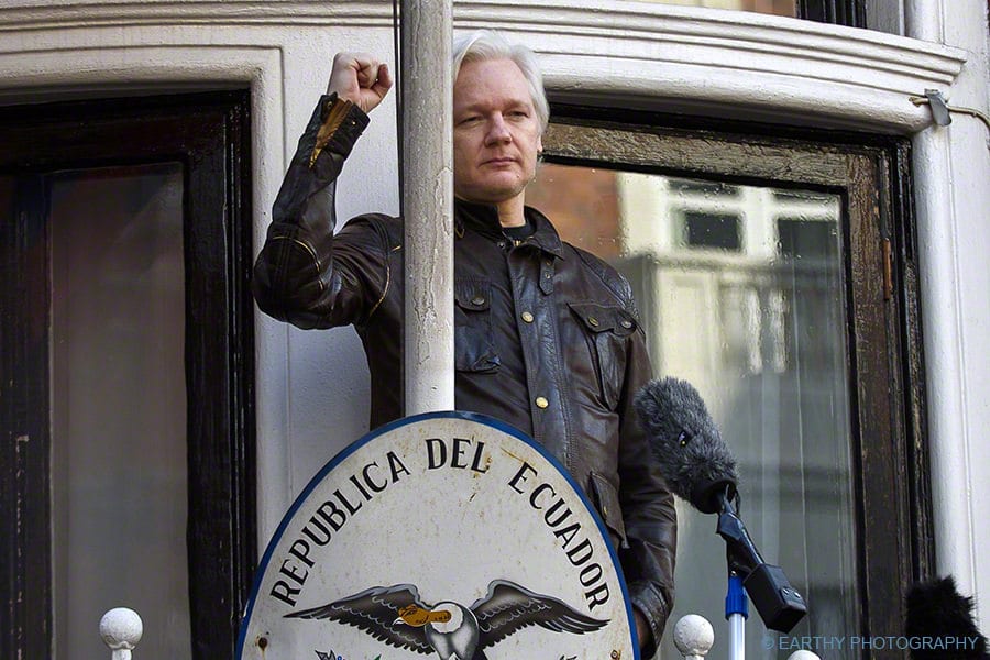 Julian Assange Ecuadorian Embassy