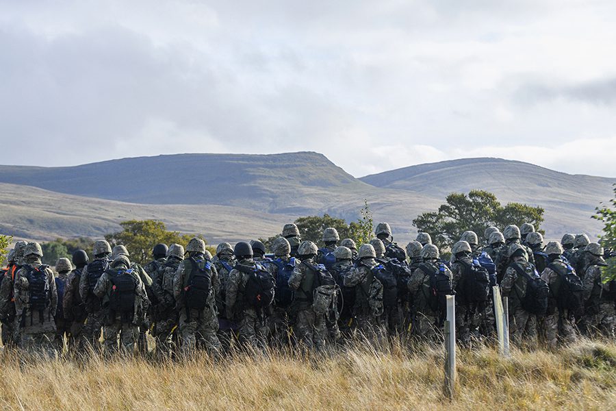 Swedish Military Instructors in the UK