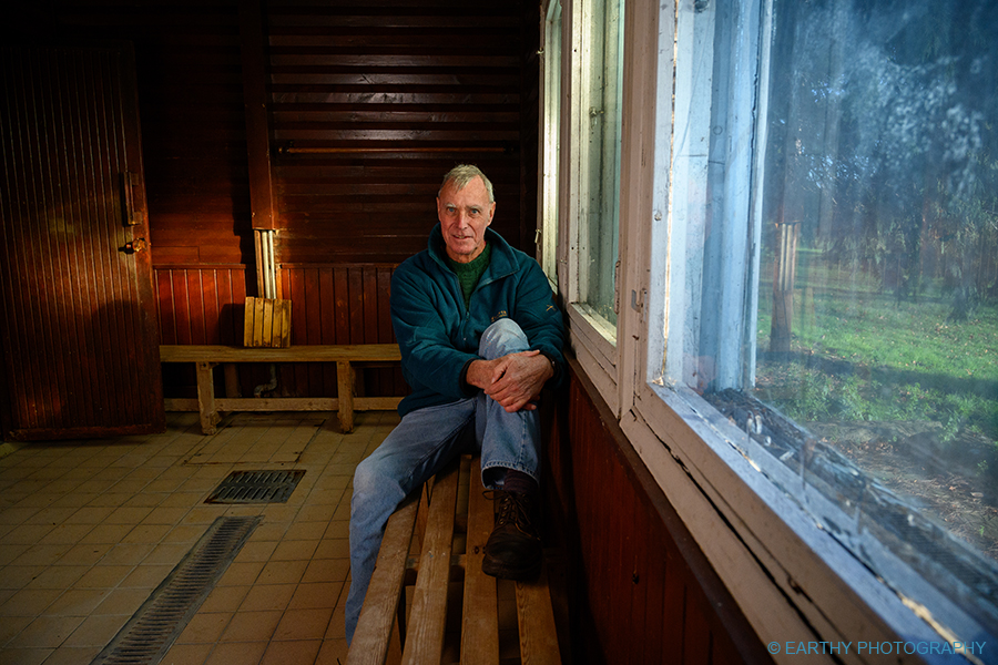 Wooden Finnish Sauna from 1948 London Olympics